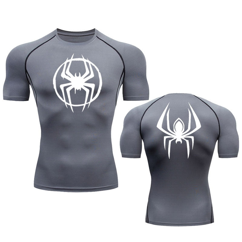 Morales Web Slinging Compression Shirt