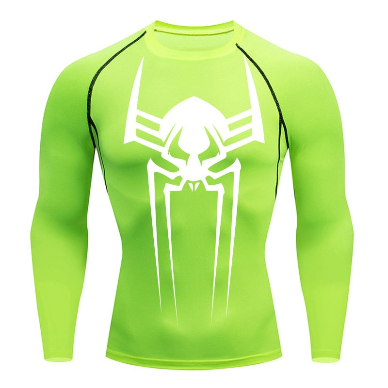 2099 Web Slinging Verse Long Sleeve Compression Shirt