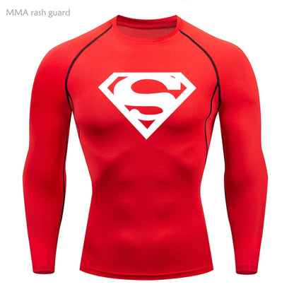 Kryptonian Long Sleeve Compression Shirt