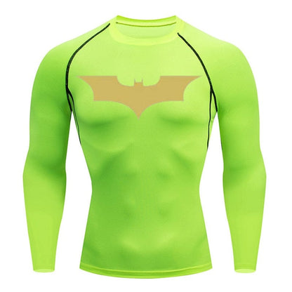 Dark Knight Long Sleeve Compression Shirt