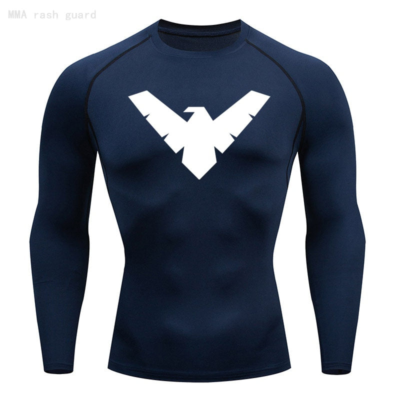 Boy Wonder Long Sleeve Compression Shirt