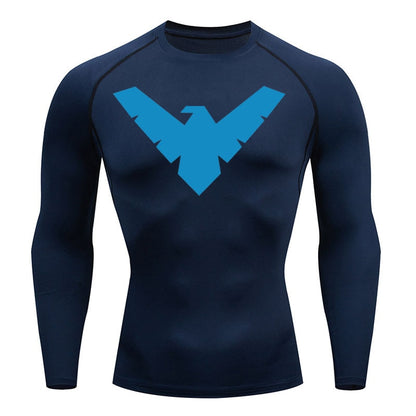 Boy Wonder Long Sleeve Compression Shirt