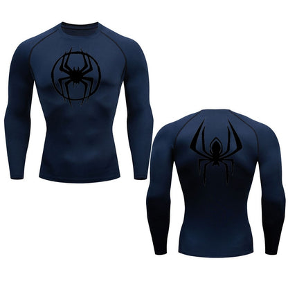 Morales Web Slinging Long Sleeve Compression Shirt