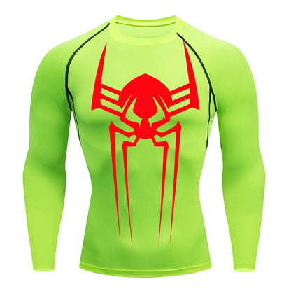 2099 Web Slinging Verse Long Sleeve Compression Shirt