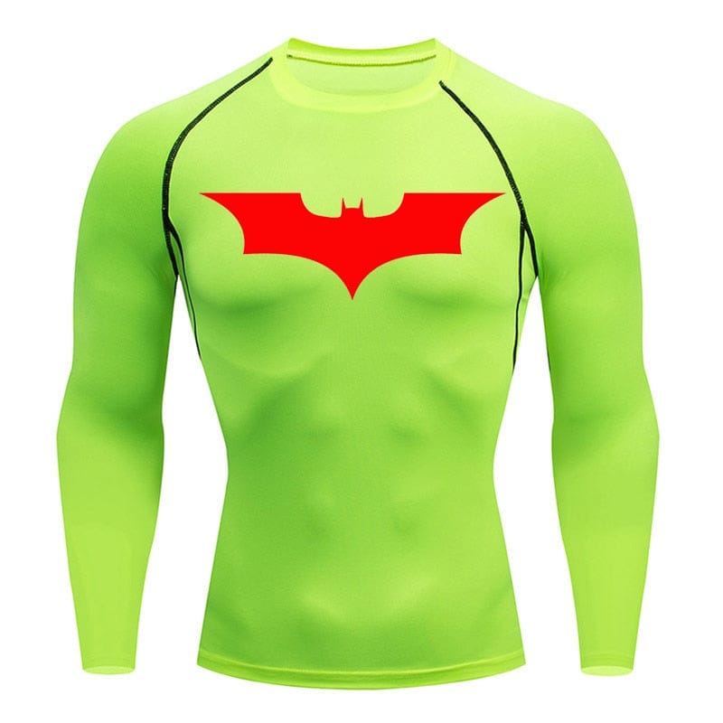 Dark Knight Long Sleeve Compression Shirt