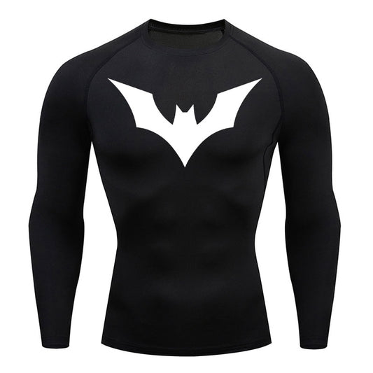 Dark Knight Beyond Long Sleeve Compression Shirt