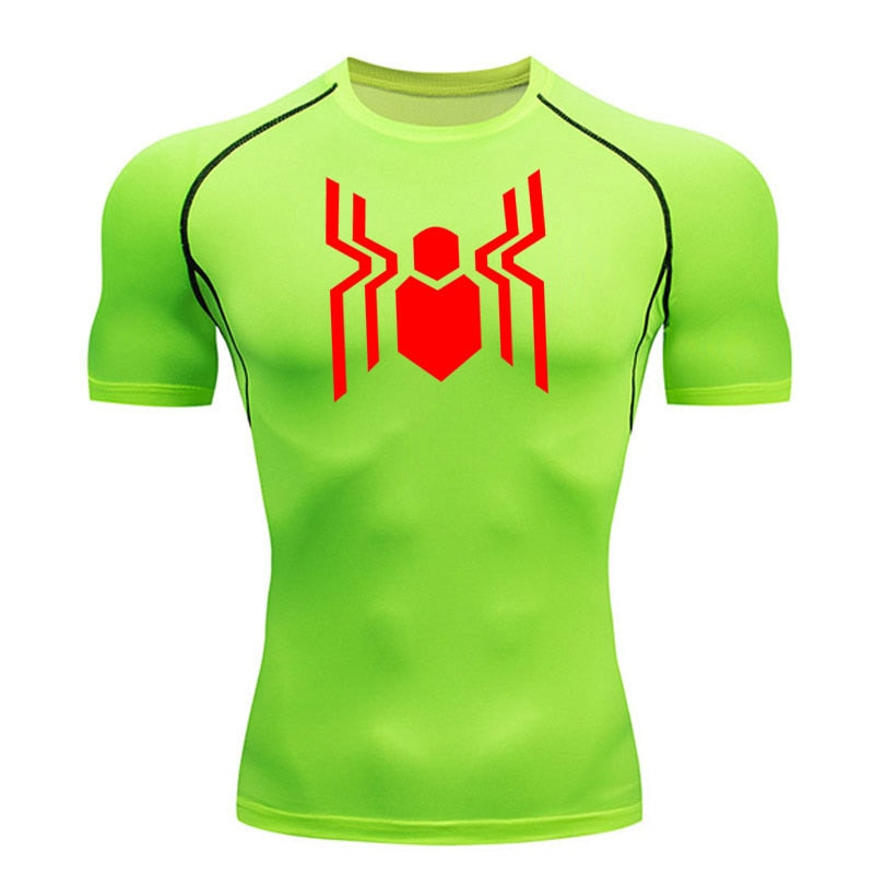 Web Slinging Compression Shirt 2016