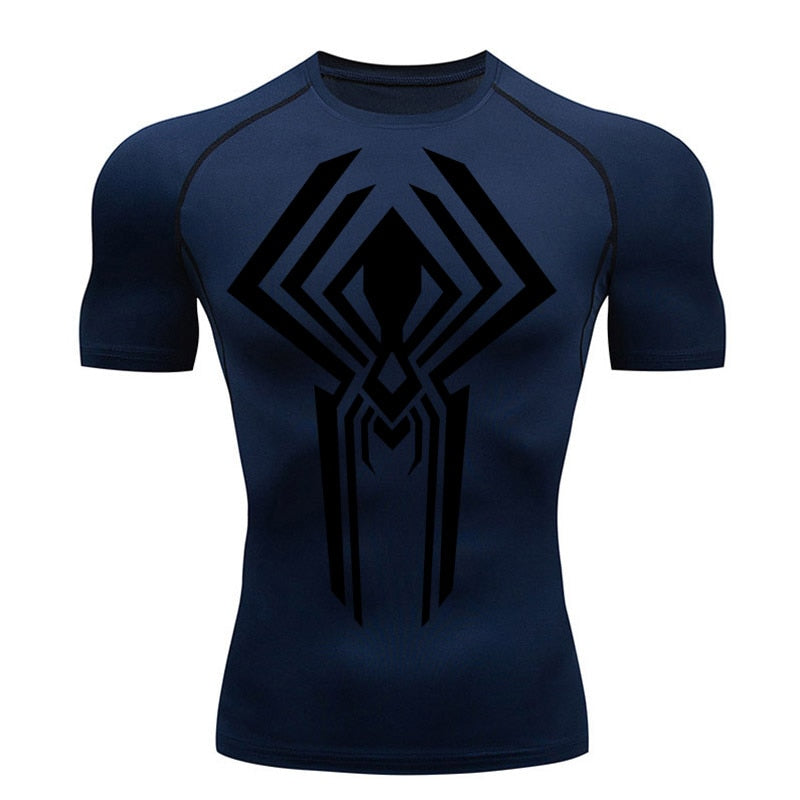 Men 2099 Superhero Compression Shirts Quick Dry Fitness Cycling