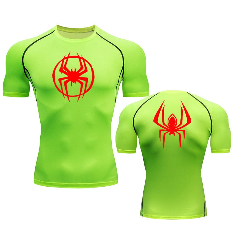 Morales Web Slinging Compression Shirt