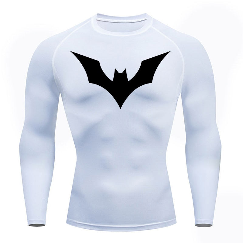 Dark Knight Beyond Long Sleeve Compression Shirt