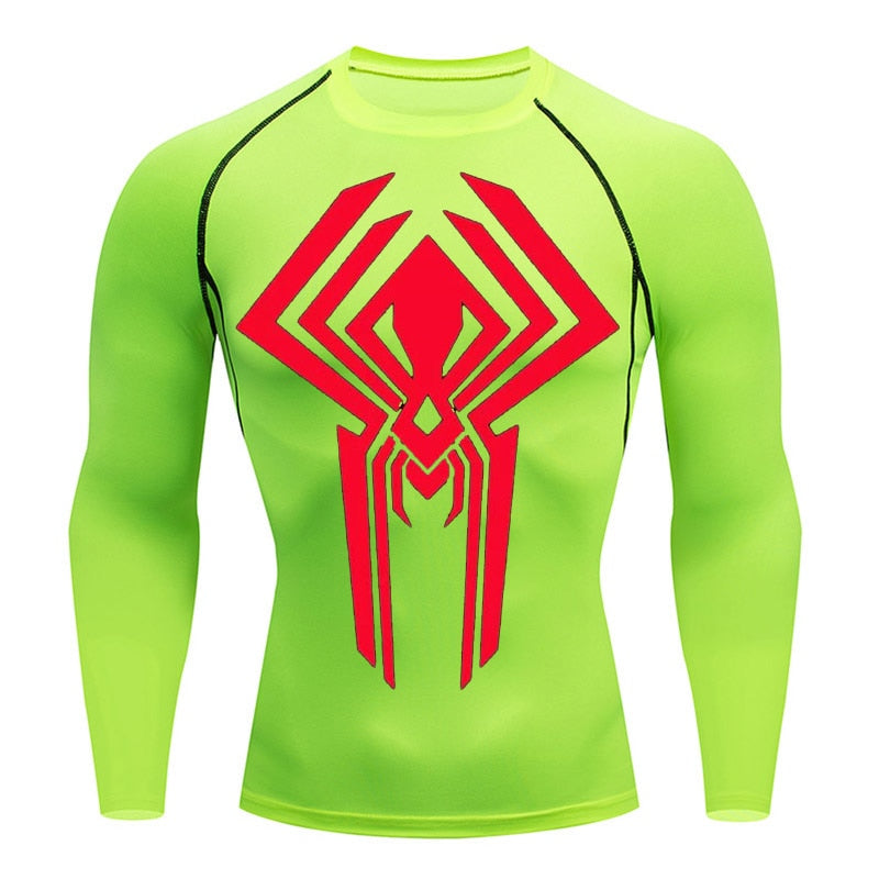 2099 Web Slinging Long Sleeve Compression Shirt