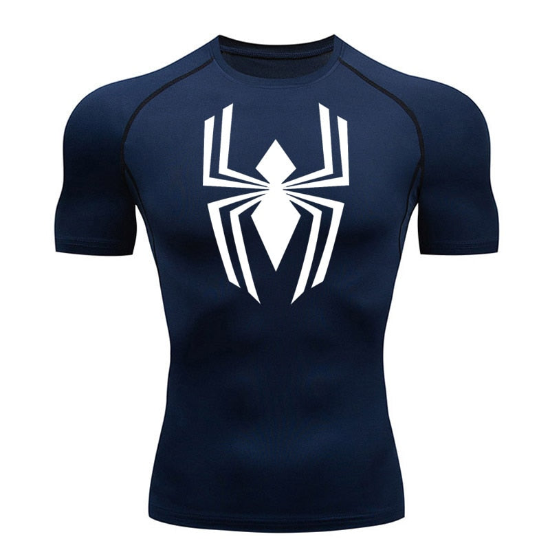 Spectacular Web-Slinging Compression Shirt