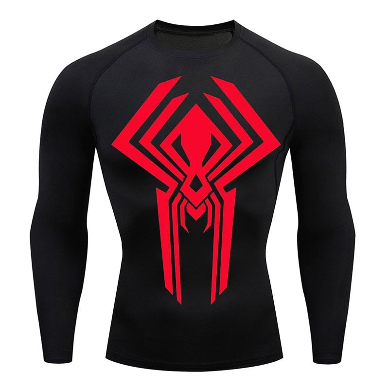 2099 Web Slinging Long Sleeve Compression Shirt