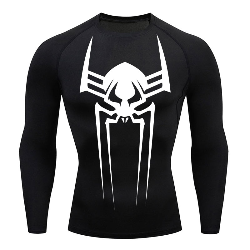 2099 Web Slinging Verse Long Sleeve Compression Shirt