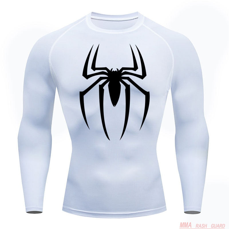 Web Slinging Long Sleeve Compression Shirt 2002