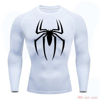 Web Slinging Long Sleeve Compression Shirt 2002