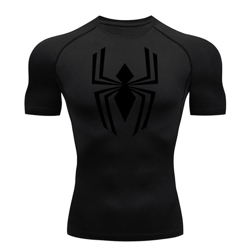 Spectacular Web-Slinging Compression Shirt