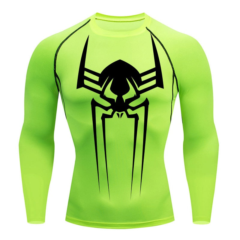 2099 Web Slinging Verse Long Sleeve Compression Shirt