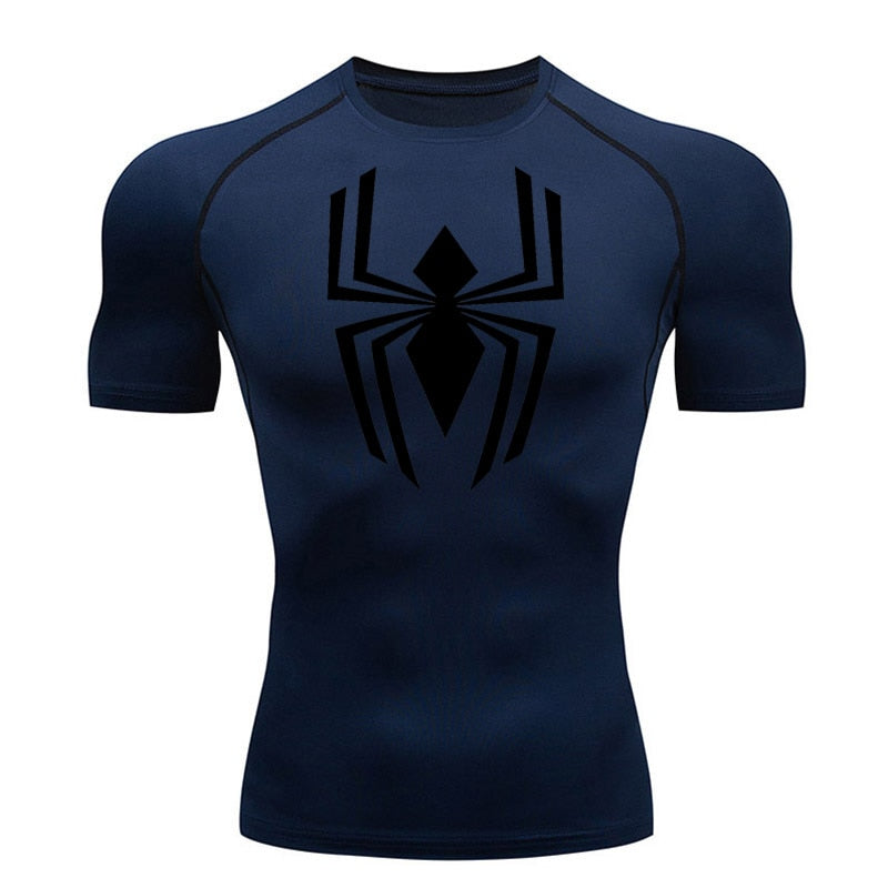 Spectacular Web-Slinging Compression Shirt