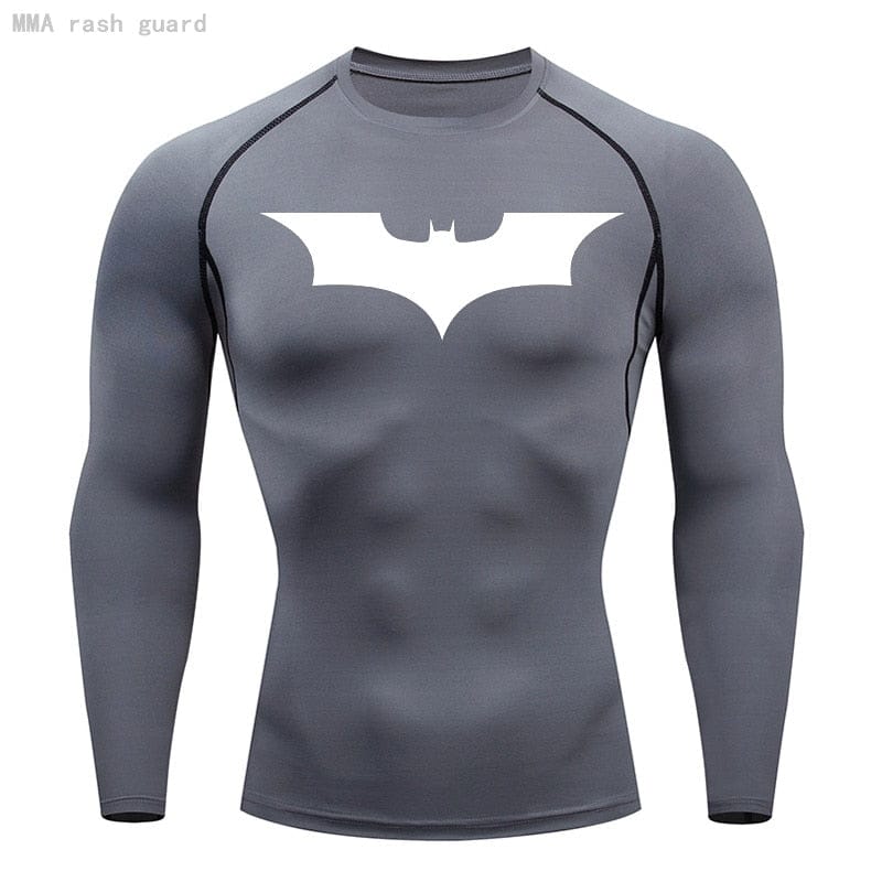 Dark Knight Long Sleeve Compression Shirt