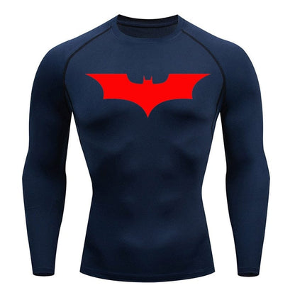 Dark Knight Long Sleeve Compression Shirt