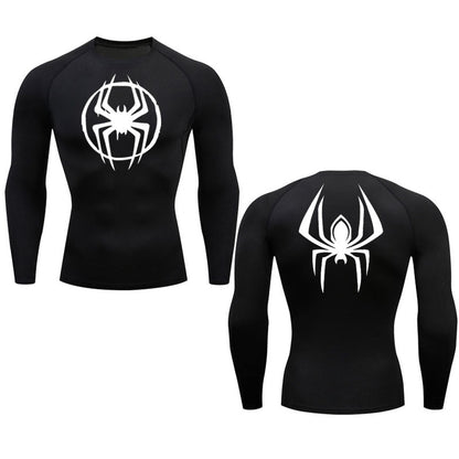 Morales Web Slinging Long Sleeve Compression Shirt