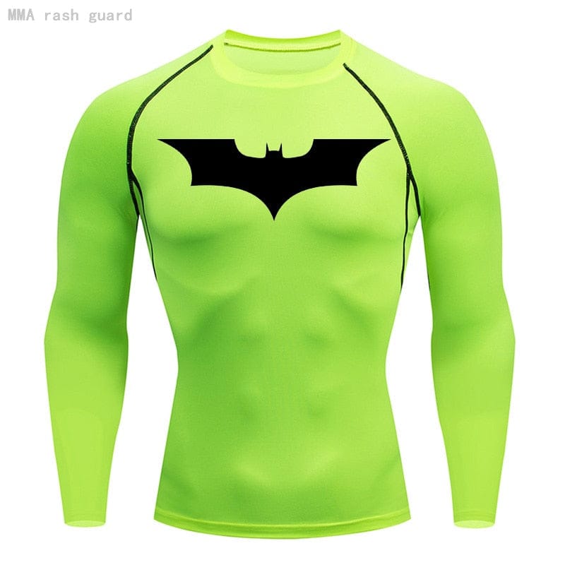 Dark Knight Long Sleeve Compression Shirt