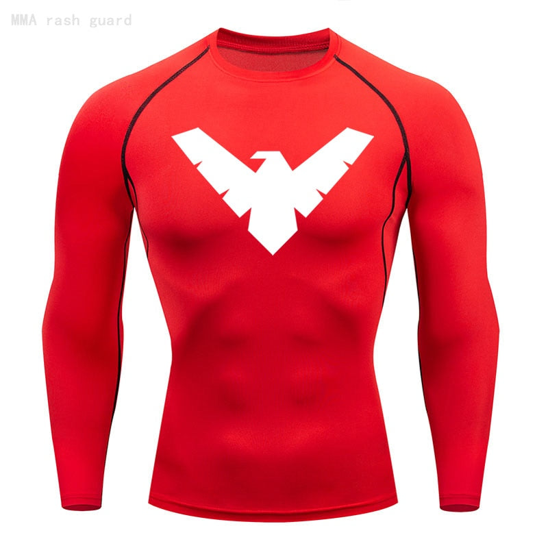 Boy Wonder Long Sleeve Compression Shirt