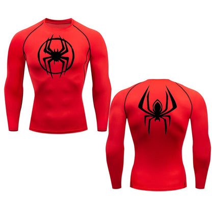 Morales Web Slinging Long Sleeve Compression Shirt