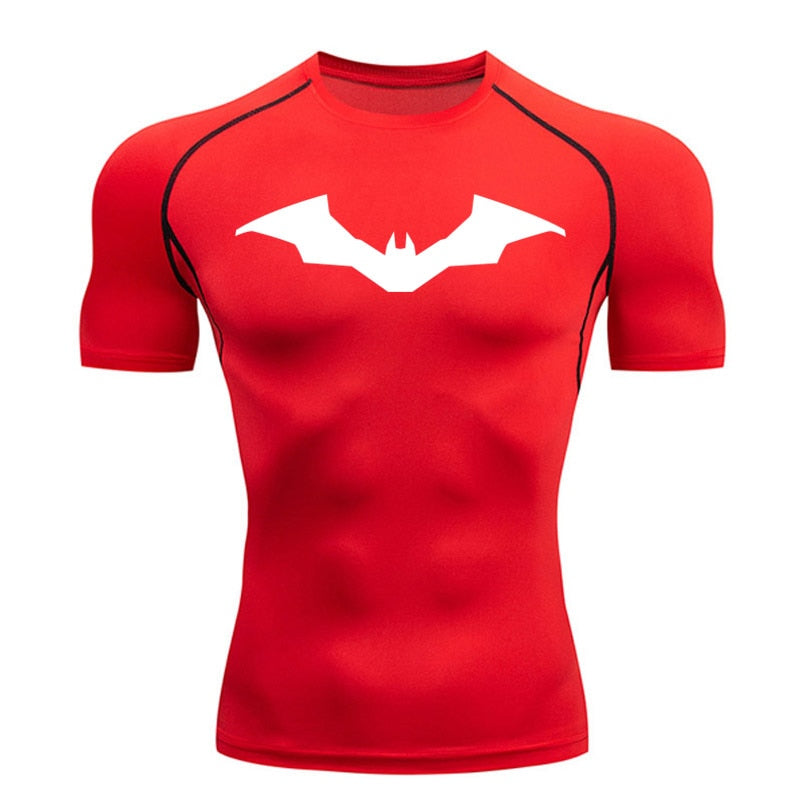 Pattinson Dark Knight Compression Shirt