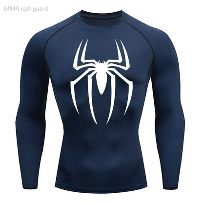 Web Slinging Long Sleeve Compression Shirt 2002