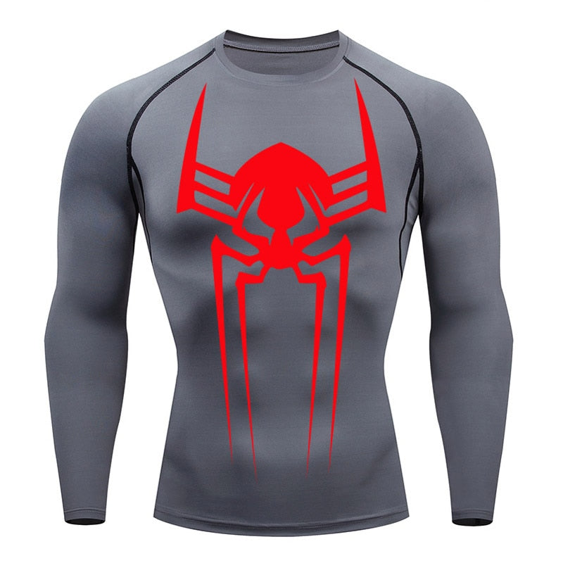 2099 Web Slinging Verse Long Sleeve Compression Shirt