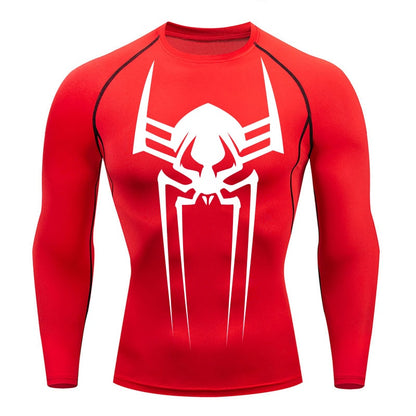 2099 Web Slinging Verse Long Sleeve Compression Shirt