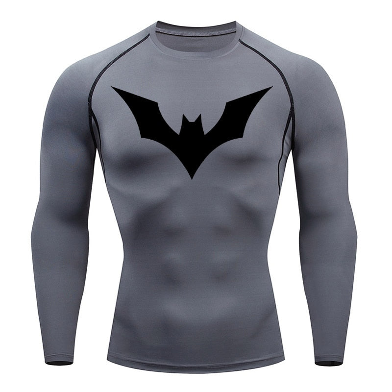 Dark Knight Beyond Long Sleeve Compression Shirt