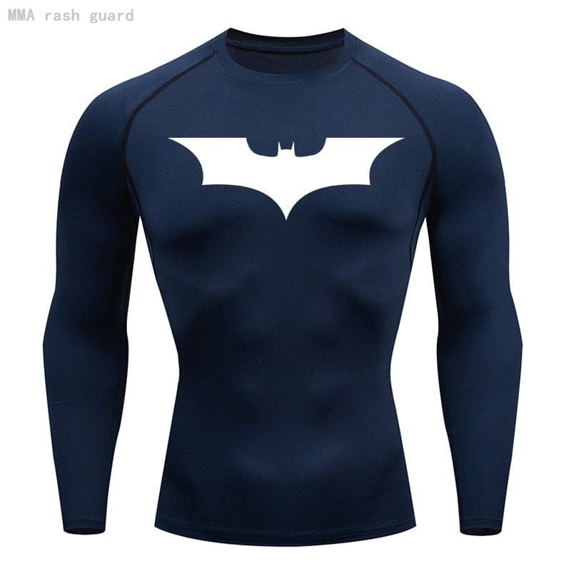 Dark Knight Long Sleeve Compression Shirt