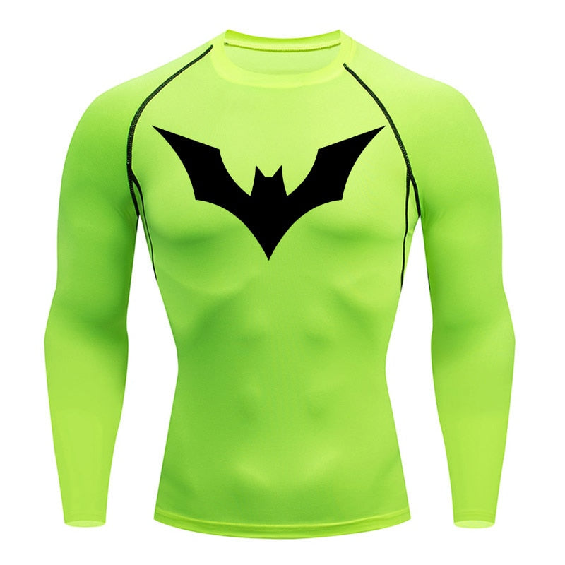 Dark Knight Beyond Long Sleeve Compression Shirt