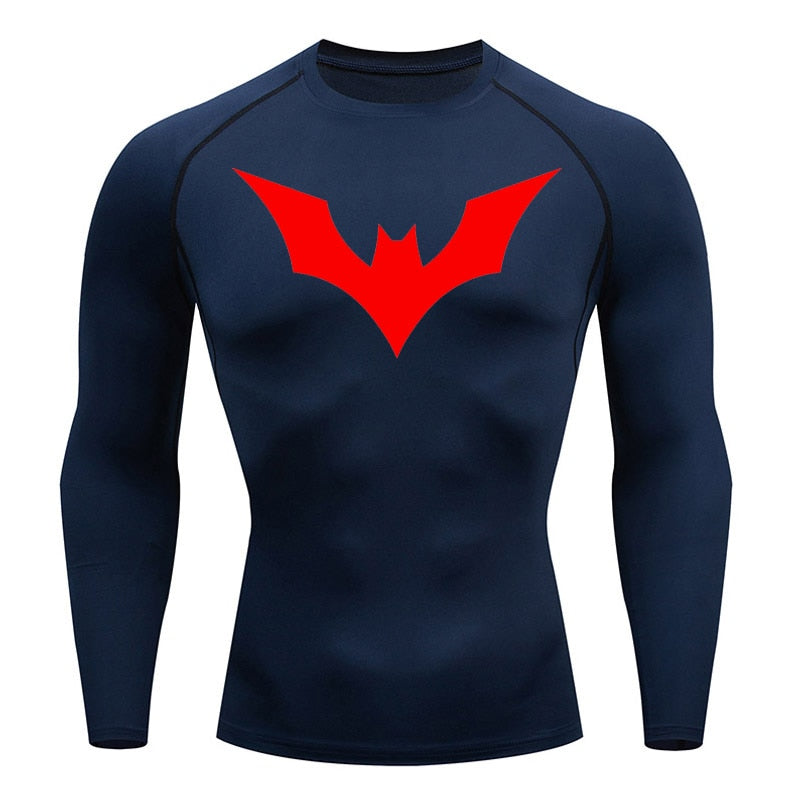 Dark Knight Beyond Long Sleeve Compression Shirt