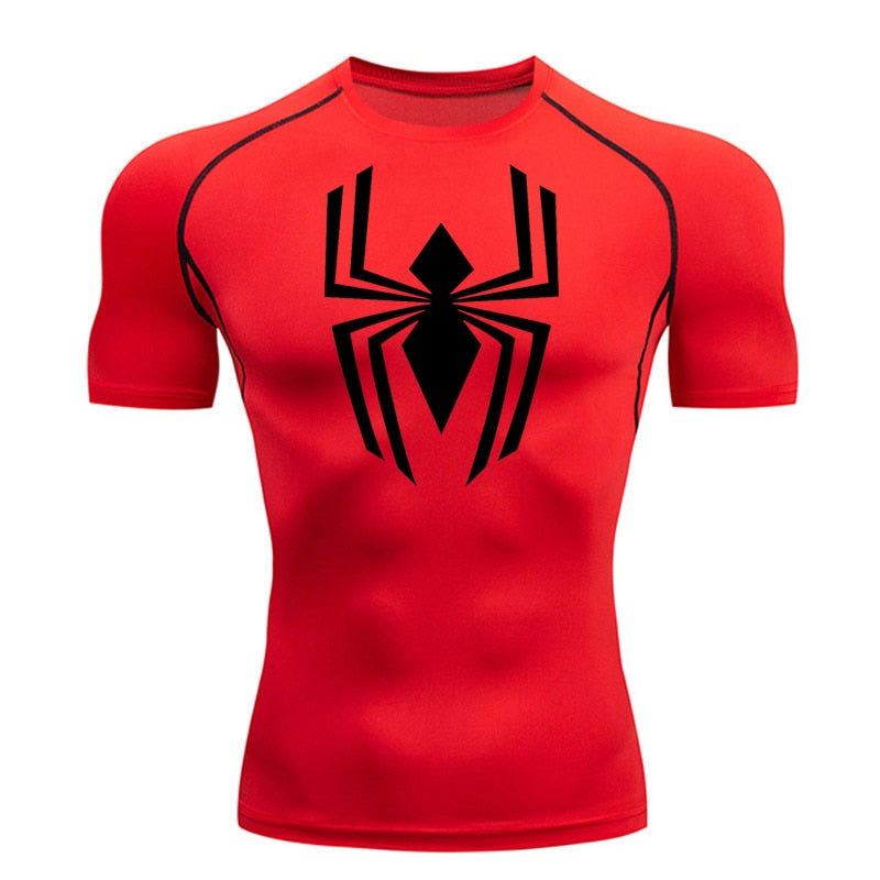 Spectacular Web-Slinging Compression Shirt