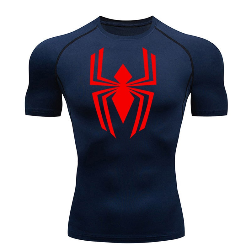 Spectacular Web-Slinging Compression Shirt