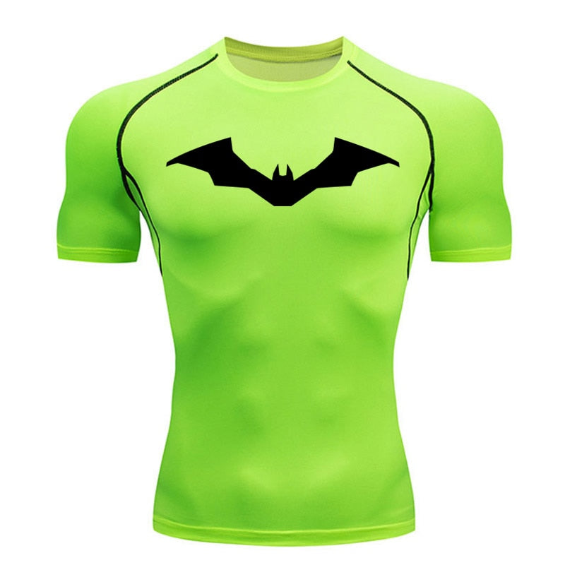 Pattinson Dark Knight Compression Shirt