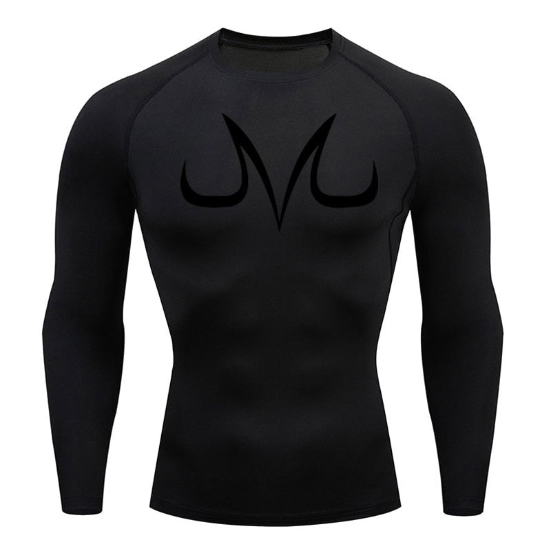 Majin Long Sleeve Compression Shirt