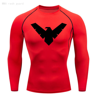 Boy Wonder Long Sleeve Compression Shirt