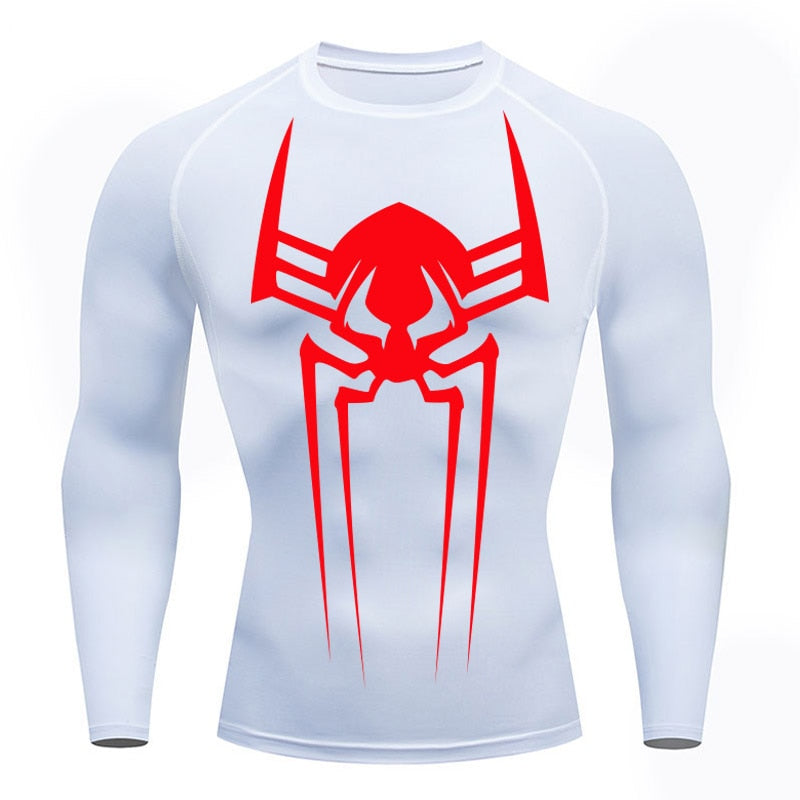 2099 Web Slinging Verse Long Sleeve Compression Shirt