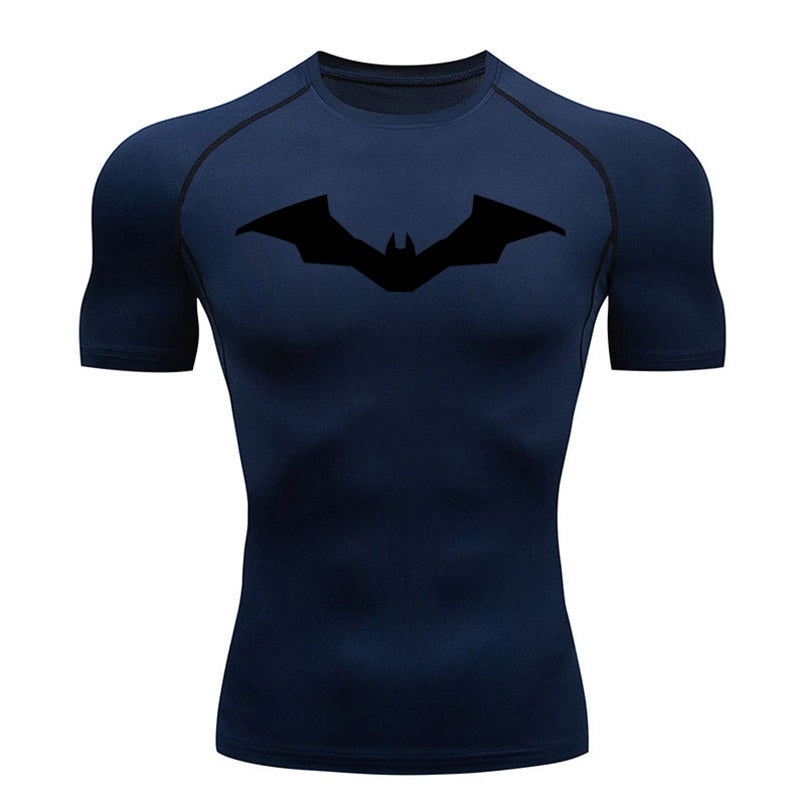 Pattinson Dark Knight Compression Shirt