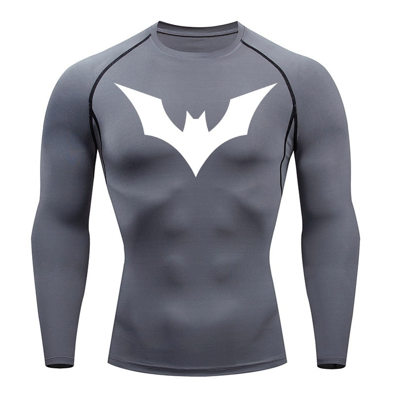 Dark Knight Beyond Long Sleeve Compression Shirt