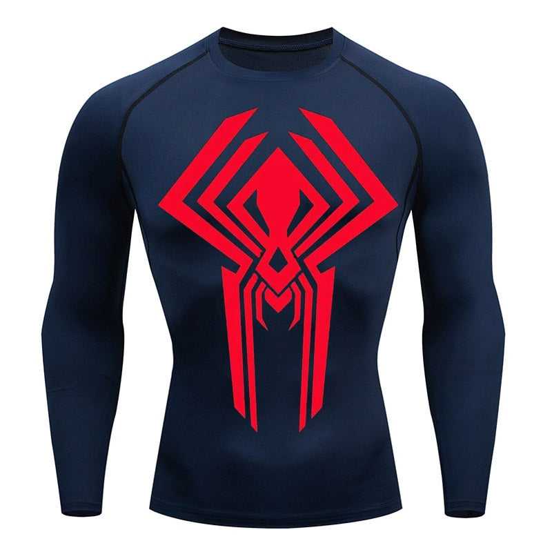 2099 Web Slinging Long Sleeve Compression Shirt