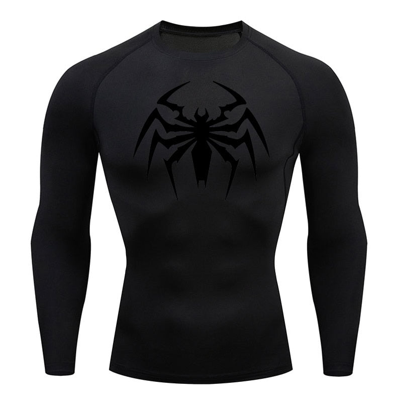 Insomniac Symbiote Long Sleeve Compression Shirt