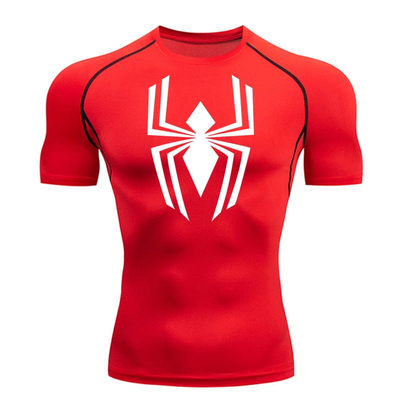 Spectacular Web-Slinging Compression Shirt