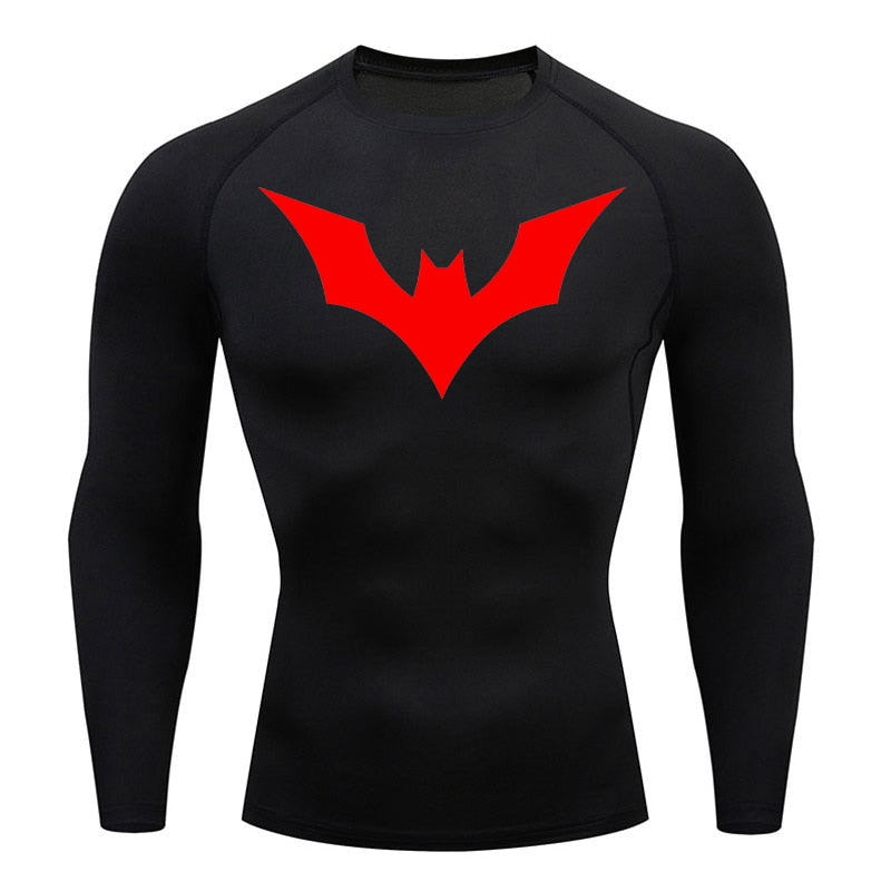 Dark Knight Beyond Long Sleeve Compression Shirt