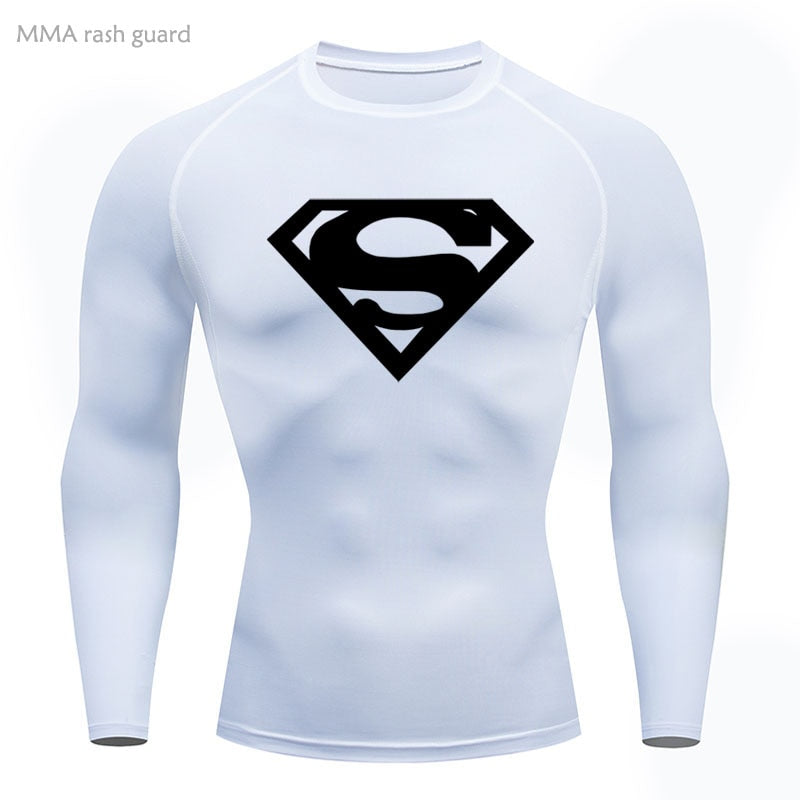 Kryptonian Long Sleeve Compression Shirt